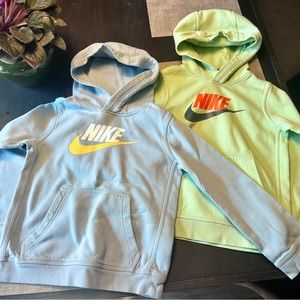 2 bundle Boys Nike Hoodies size small